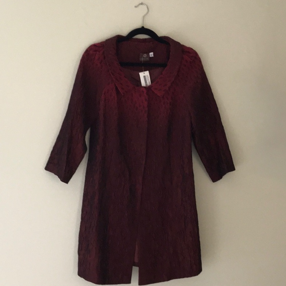 Signette size 8 Ombré Coat Animal print.